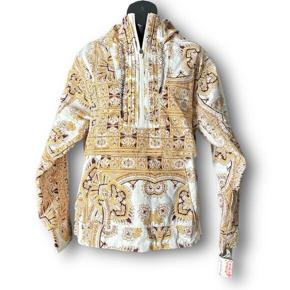 Free People x FP Movement Alpine Glow Ski Pullover Jacket $328 - Picture 4 of 6